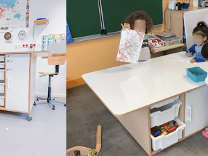 Lot De 6 Tabourets Empilables Pour Enfants - Plastique, Couleur Rose, 44,5 Cm - Pour école, Maison, Salle De Jeux