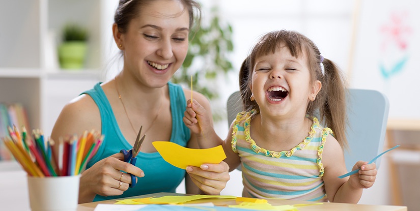 Bricoler un porte-clés avec les enfants